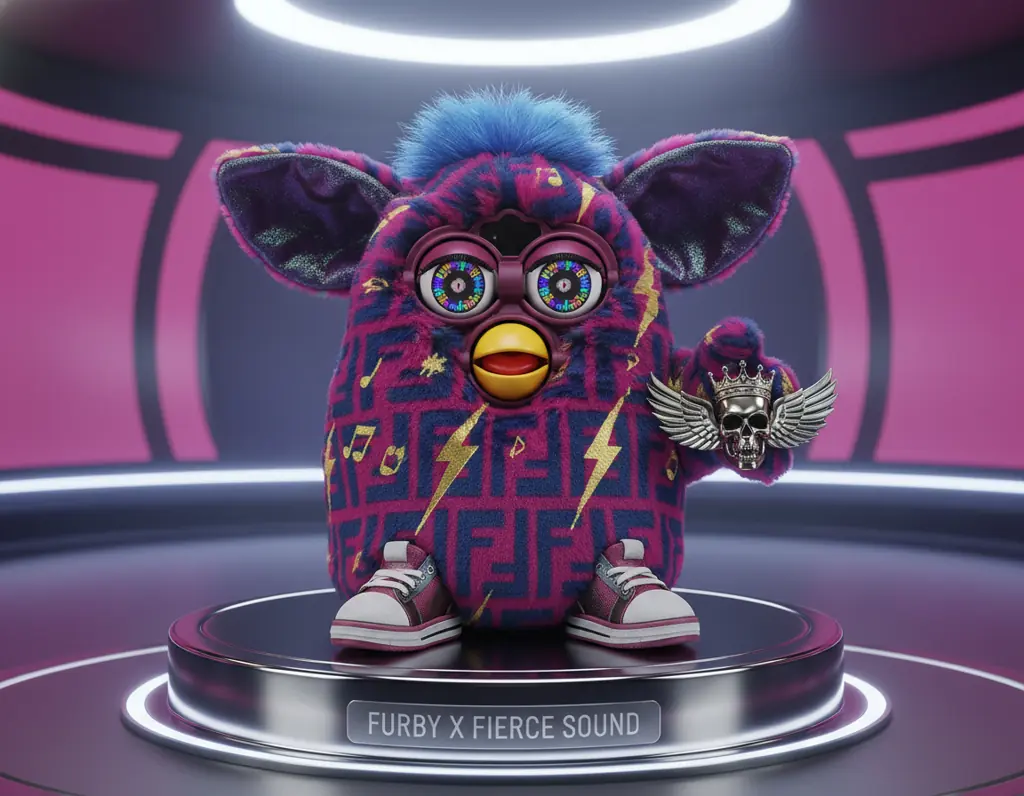 Brand collaboration special edition Furby
