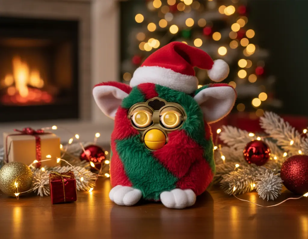 Christmas themed special edition Furby