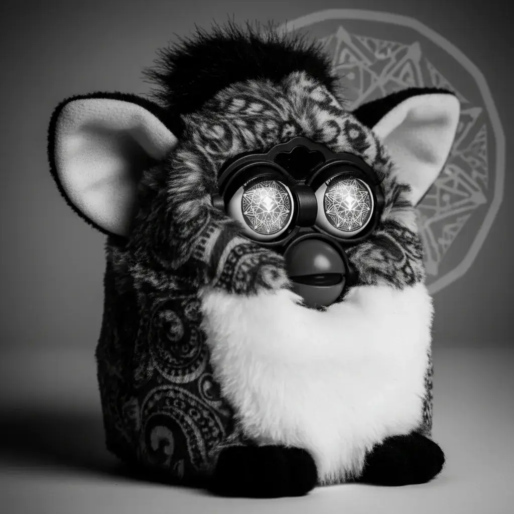 Black and white 2012 Furby special edition