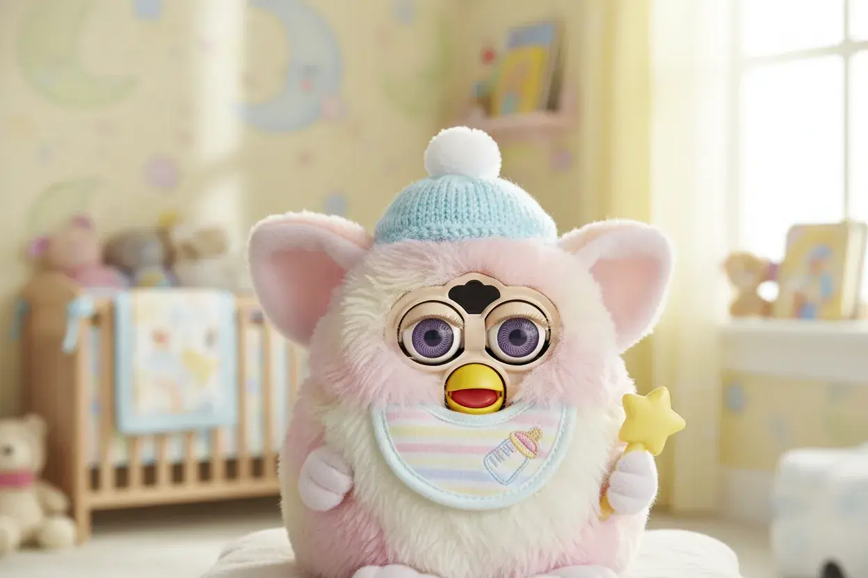 Furby Baby smaller version with cute baby features