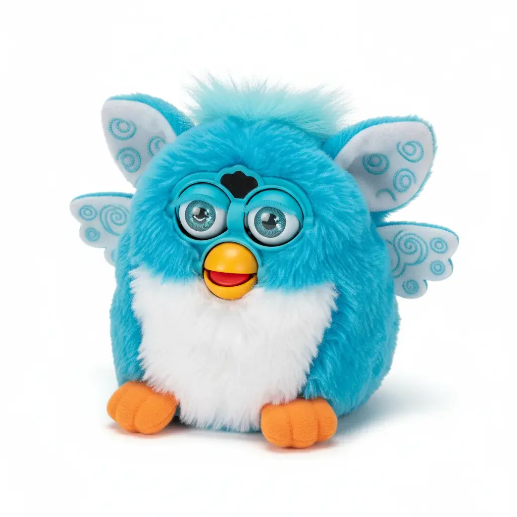 Blue Furby 2025 interactive companion toy
