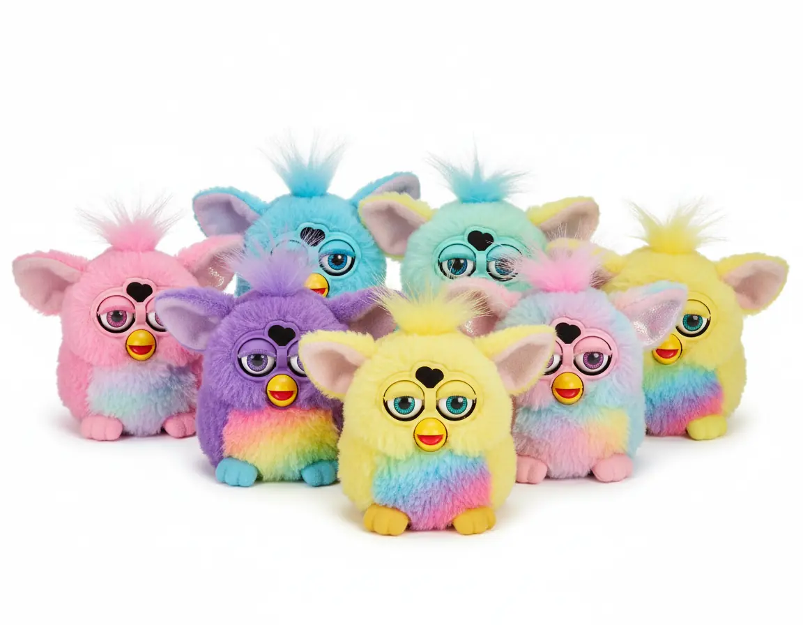 colorful furblets mini friend furby toys for sale