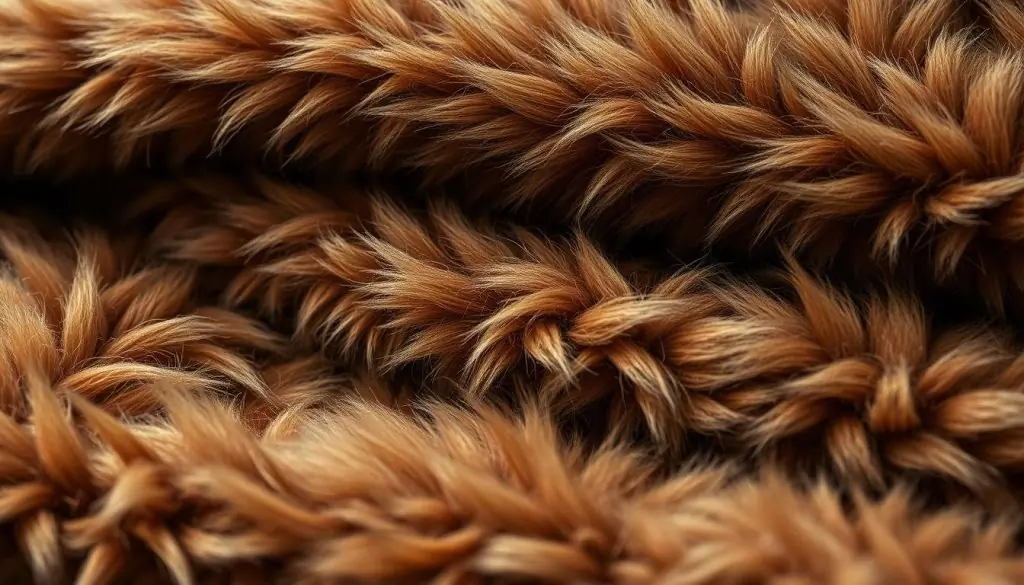 A detailed close-up shot of a supple, high-quality faux fur vegan leather material, capturing its lush, plush texture and softness. The fabric appears luxurious and premium, with a deep, rich color palette ranging from earthy browns to warm beiges, creating a cozy, inviting aesthetic. The lighting is soft and diffused, highlighting the intricate fibers and weave of the material, giving it a subtle sheen. The focus is sharp, allowing the viewer to fully appreciate the realistic, lifelike quality of the faux fur vegan leather. The image conveys a sense of quality, durability, and ethical craftsmanship, perfectly suited for a high-end Furby backpack. A detailed close-up shot of a supple, high-quality faux fur vegan leather material, capturing its lush, plush texture and softness. The fabric appears luxurious and premium, with a deep, rich color palette ranging from earthy browns to warm beiges, creating a cozy, inviting aesthetic. The lighting is soft and diffused, highlighting the intricate fibers and weave of the material, giving it a subtle sheen. The focus is sharp, allowing the viewer to fully appreciate the realistic, lifelike quality of the faux fur vegan leather. The image conveys a sense of quality, durability, and ethical craftsmanship, perfectly suited for a high-end Furby backpack.