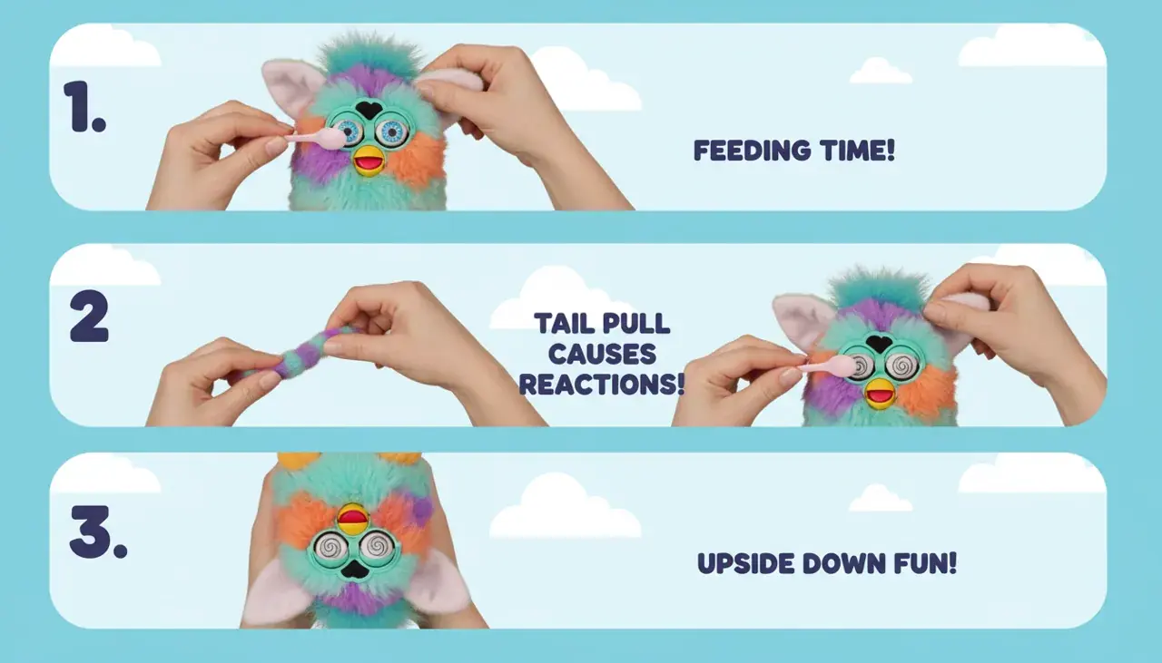 Step-by-step guide for Furby personality changer process