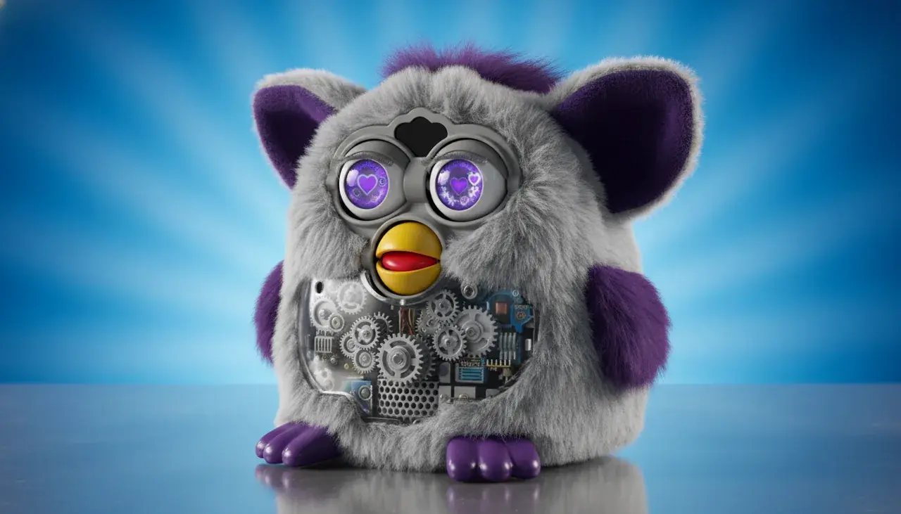 Emoto-Tronic Furby showcasing advanced features