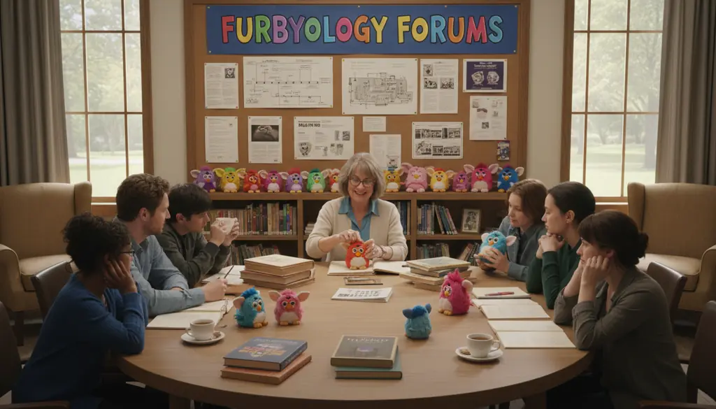 furby collector answering questions