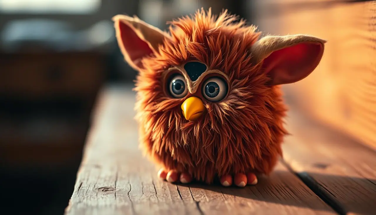 vintage Furby toy features