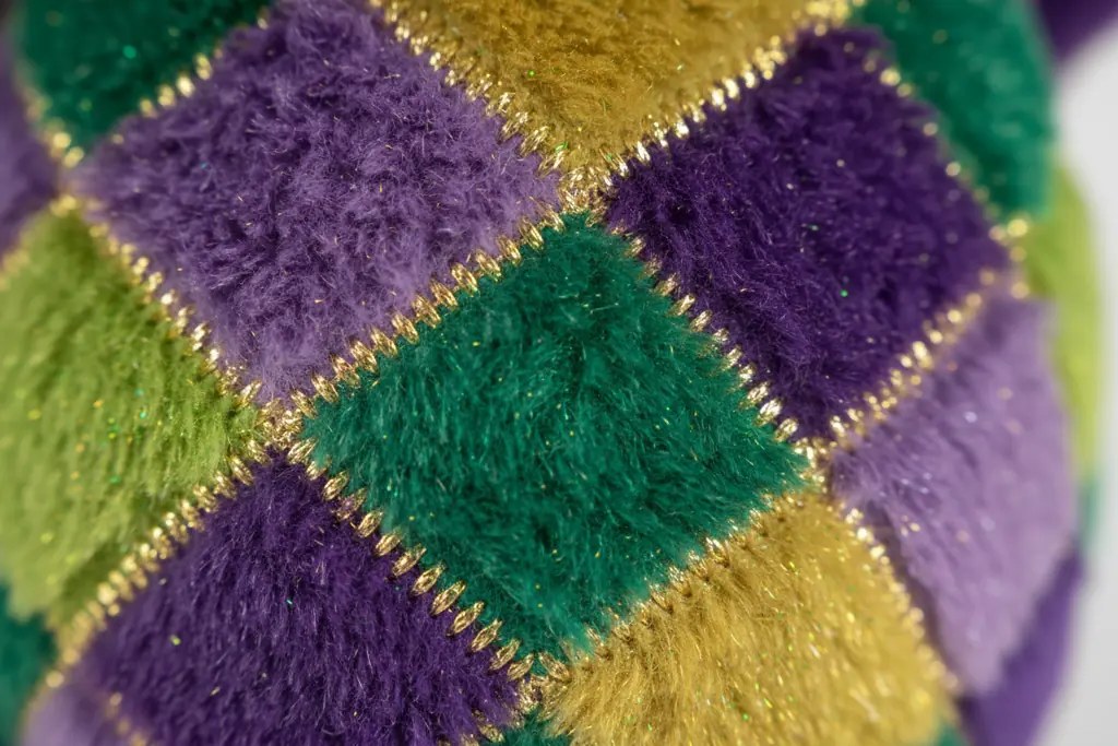 Detail of Jester Furby diamond pattern and color variations