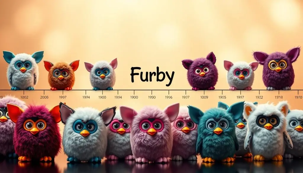 evolution of furby models