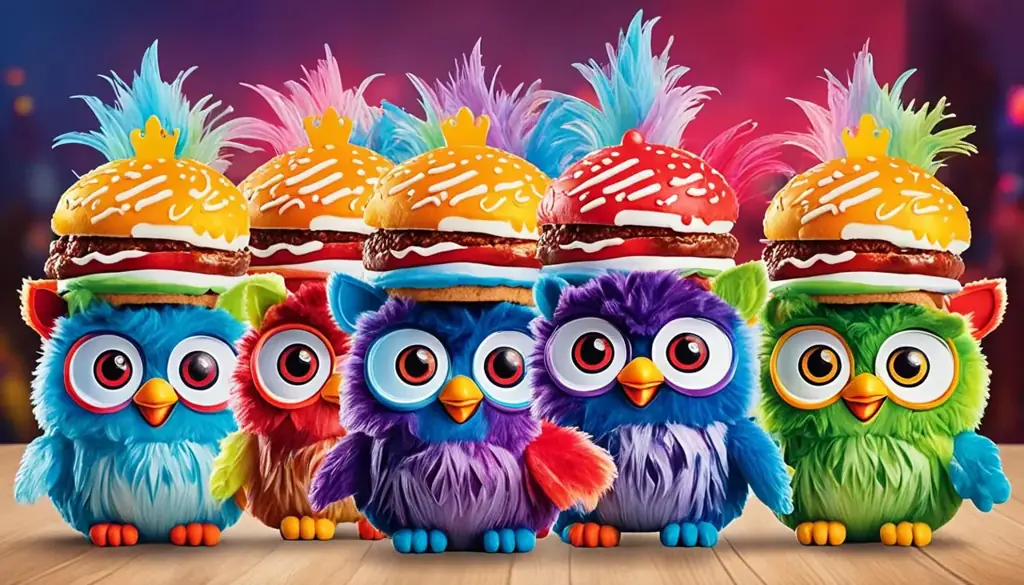 Rare Furby Burger King Collectible