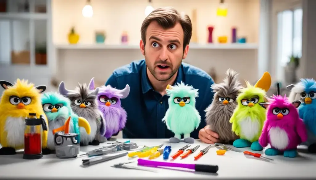 Furby troubleshooting