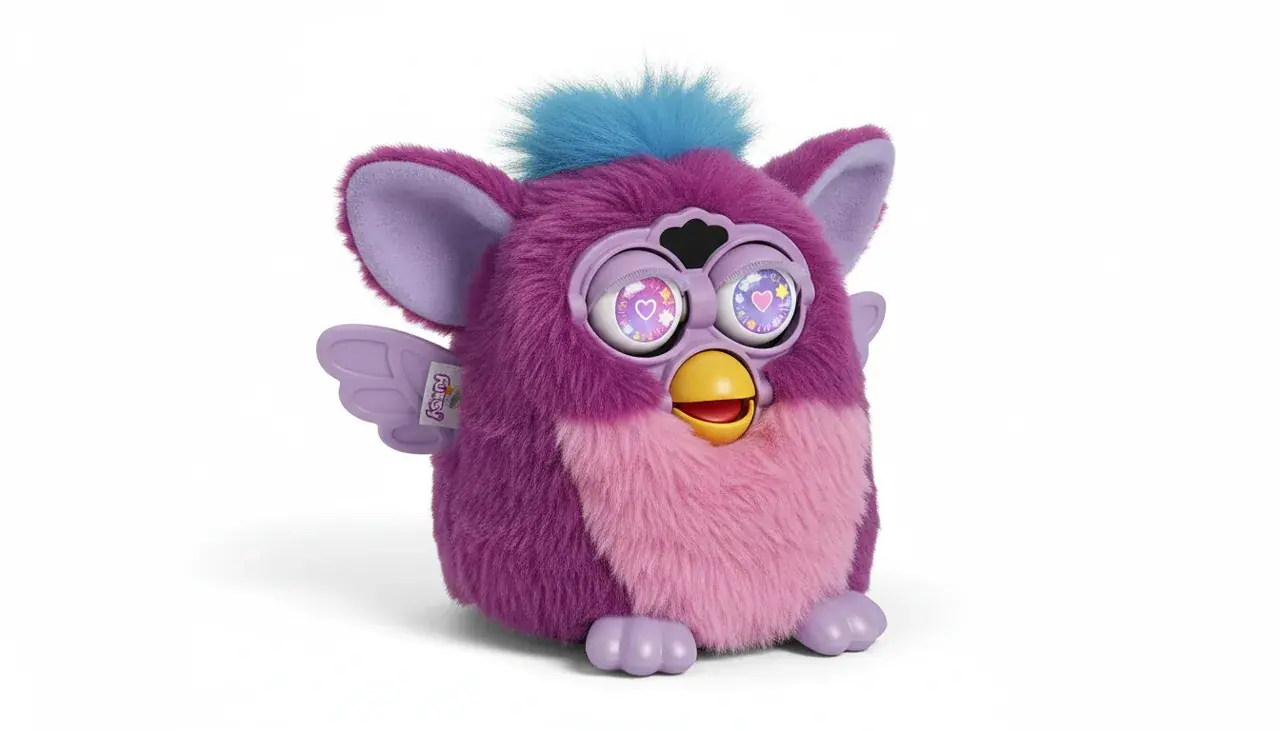 new 2023 furby toy showing modern design and features