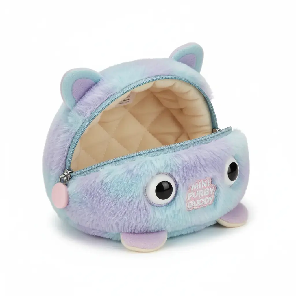 Protective storage case for Mini Furby toy