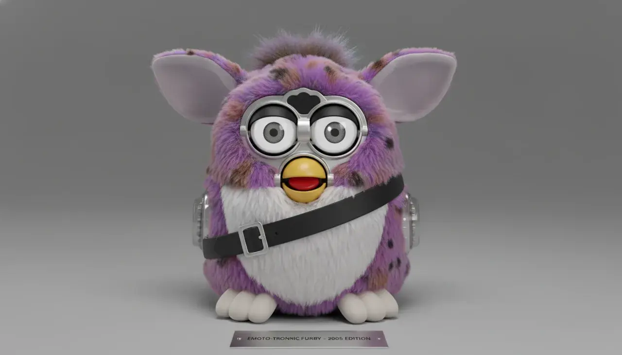 2005 Emoto-Tronic Furby generation showing updated features and collector value