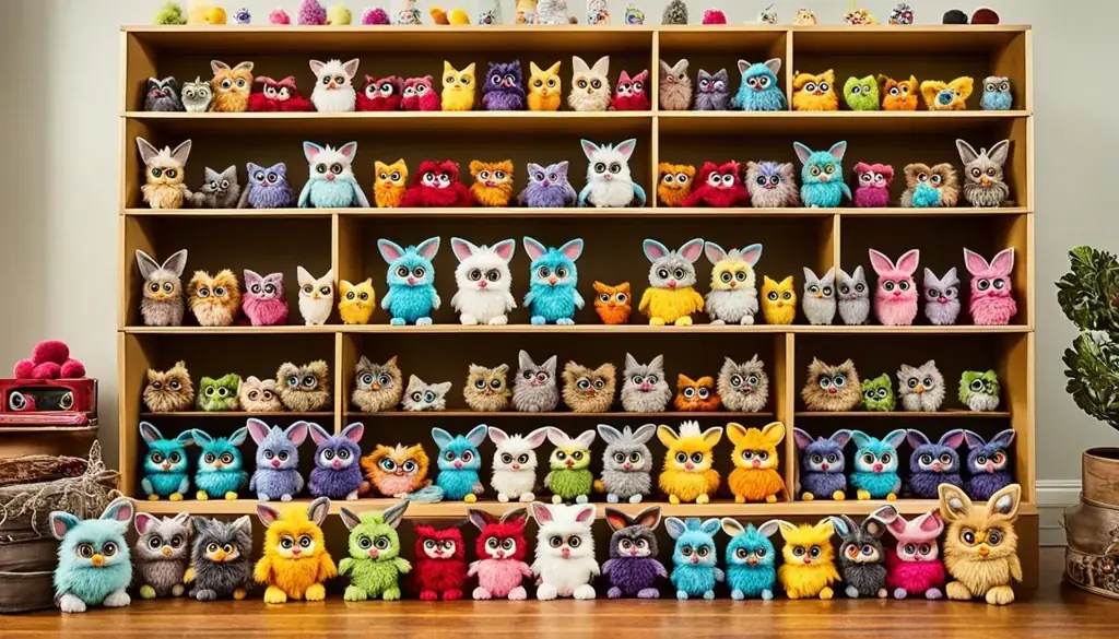 vintage Furby collection