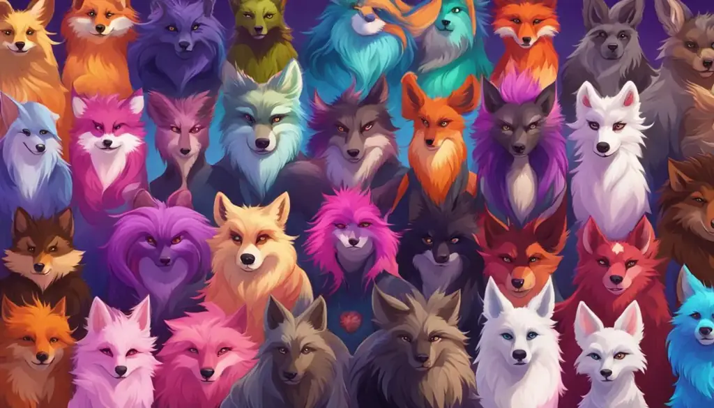 furry community visual traits