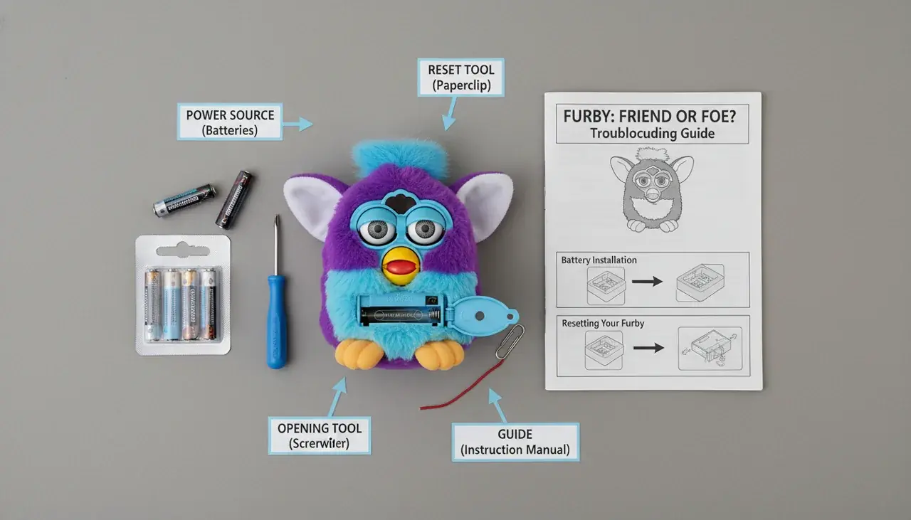 Furby troubleshooting and maintenance guide