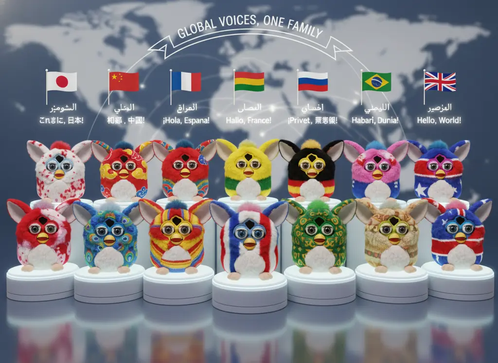 Multilingual Furby concept for global markets
