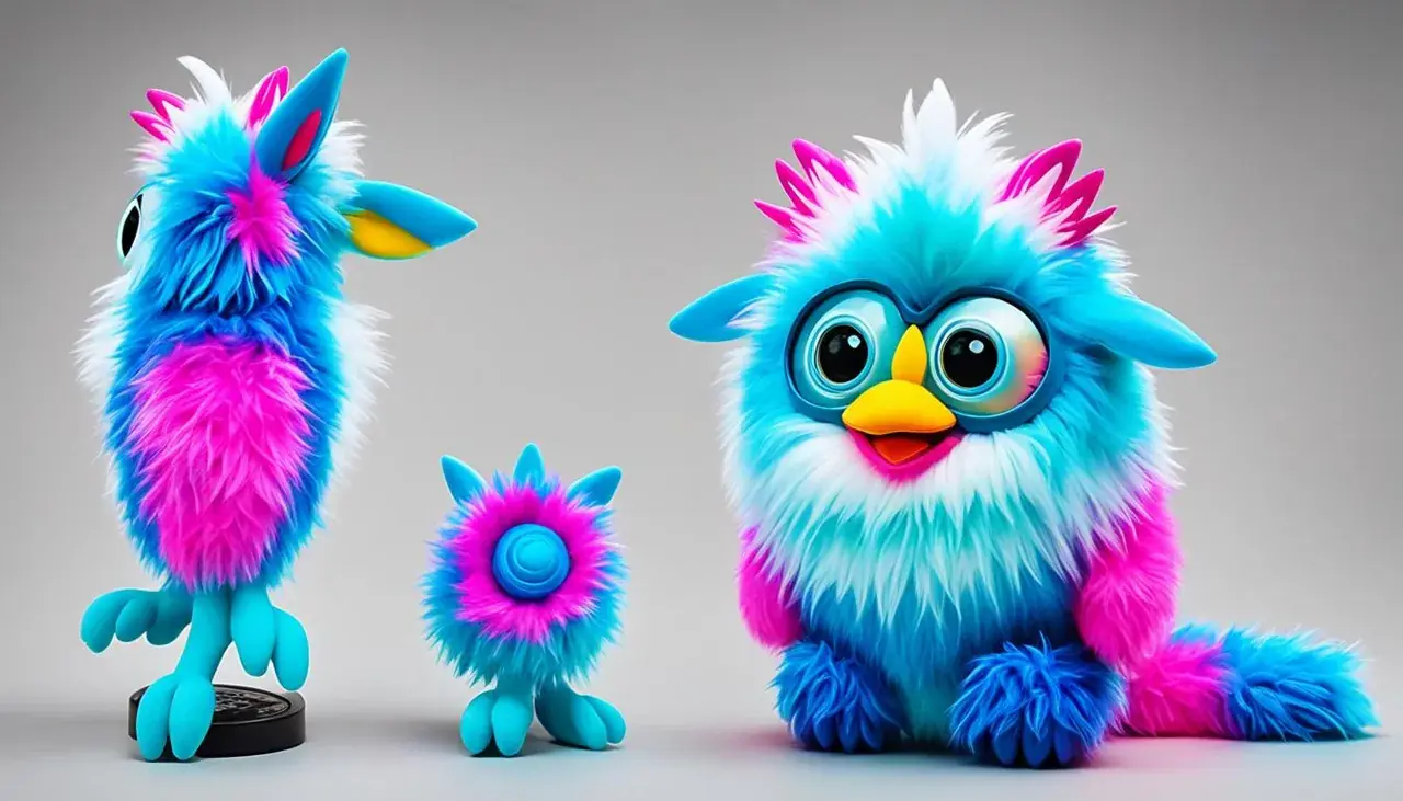 long furby with arms