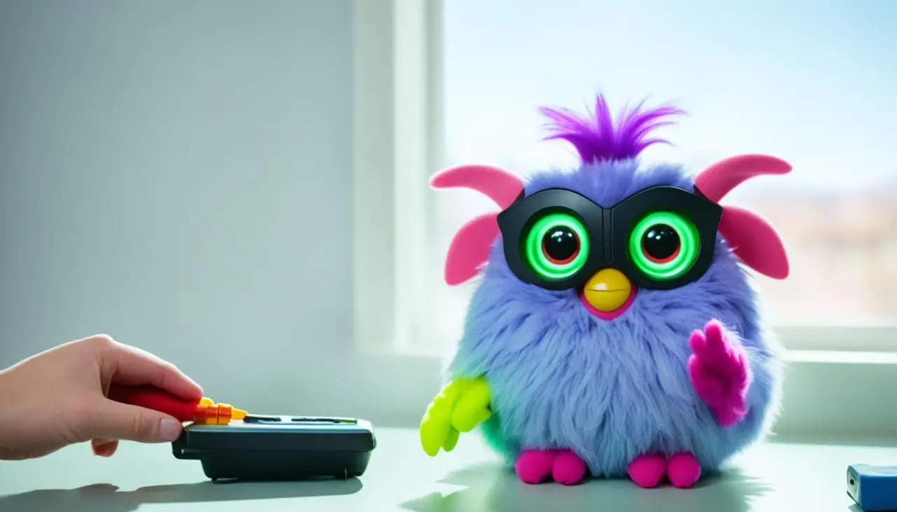 Furby reboot process