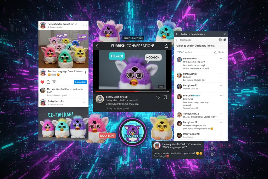 online furby language community and resource sharing