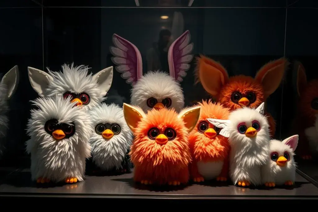 Collection of rare special edition Furbies including Millennium and Angel editions Collection of rare special edition Furbies including Millennium and Angel editions