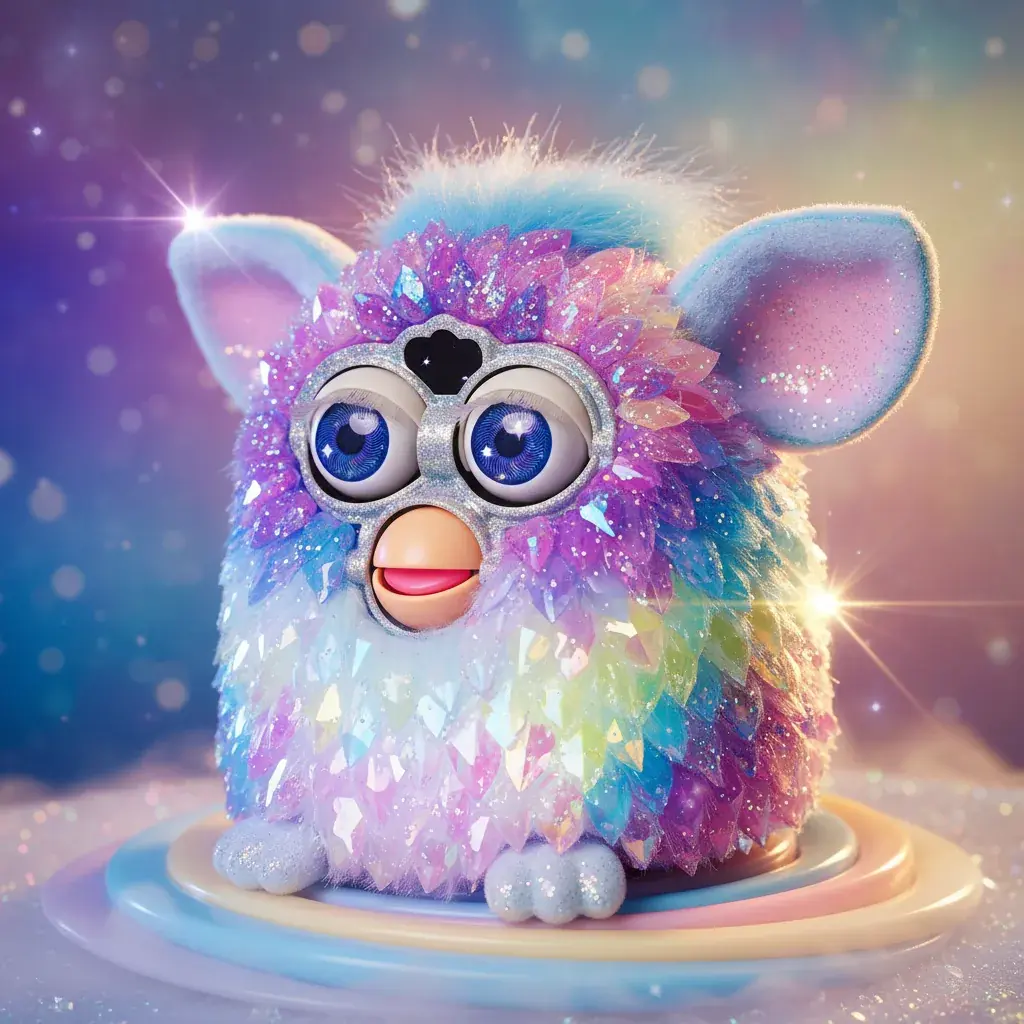 Furby Boom Crystal edition with translucent design