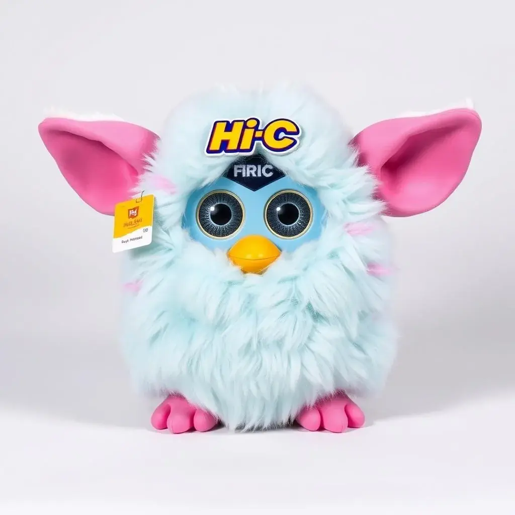 Hi-C Furby promotional edition showing what are Furbies worth today for rare variants Hi-C Furby promotional edition showing what are Furbies worth today for rare variants