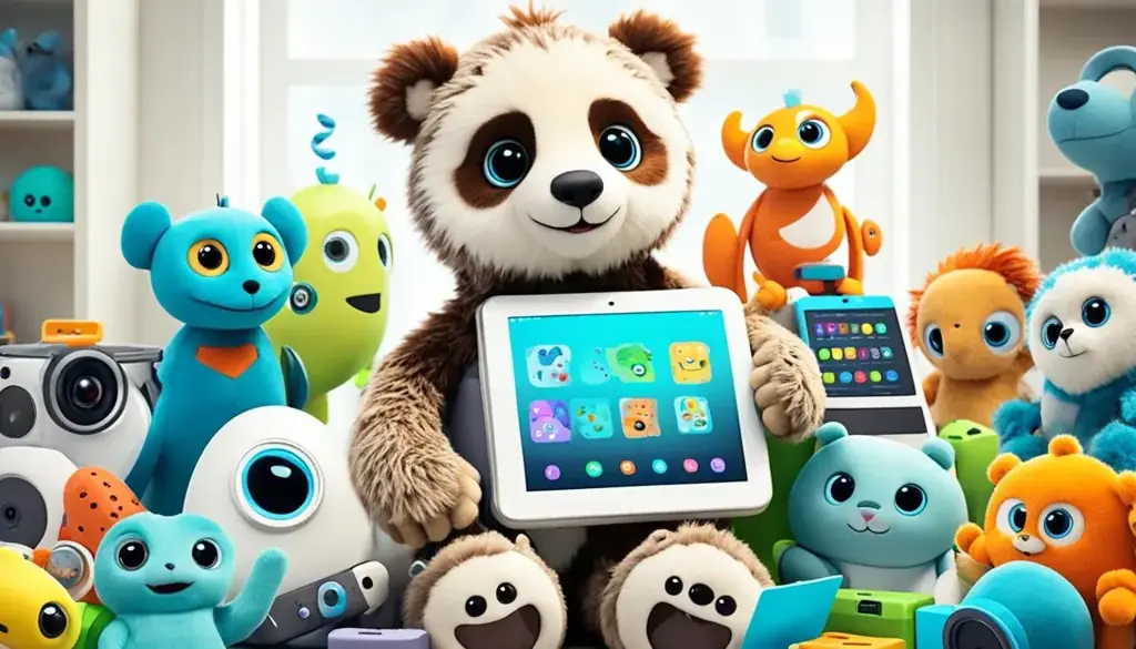 talking plush toy