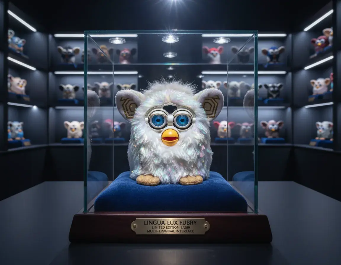 Rare limited edition Furby with unique language