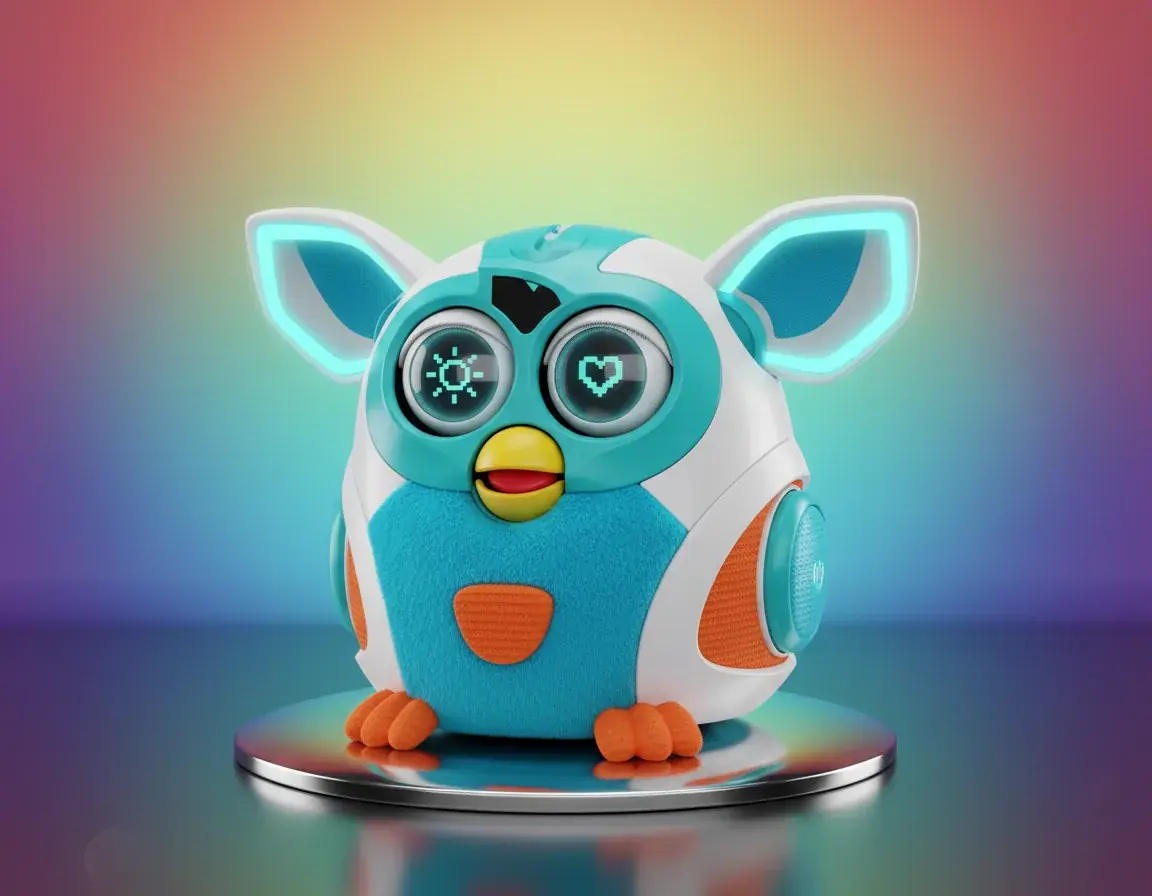 2012 Furby with LCD eyes and modern design