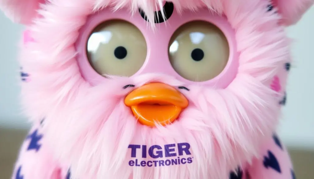 Authentic vintage Furby with Tiger Electronics branding