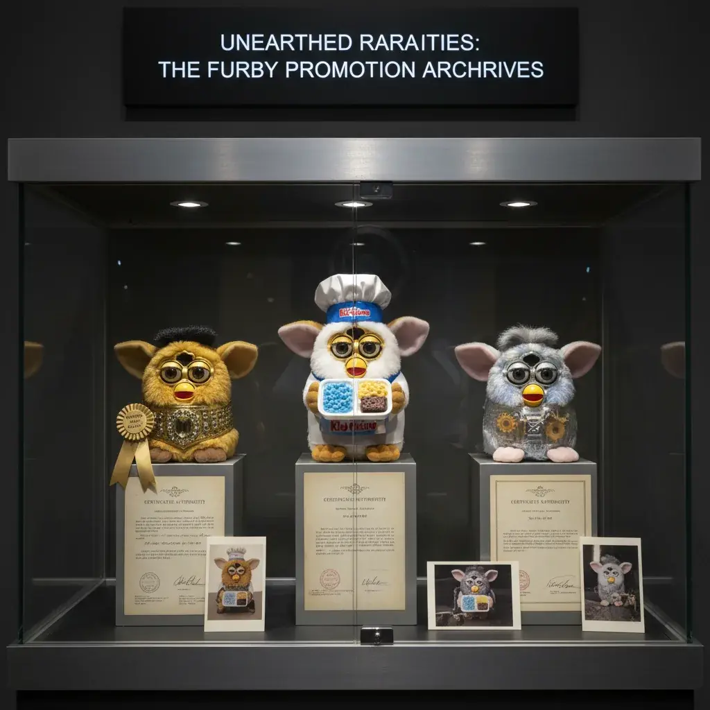 Ultra-rare promotional Furby editions