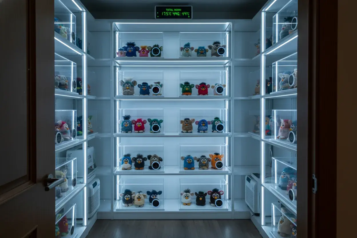 Proper Furby storage environment