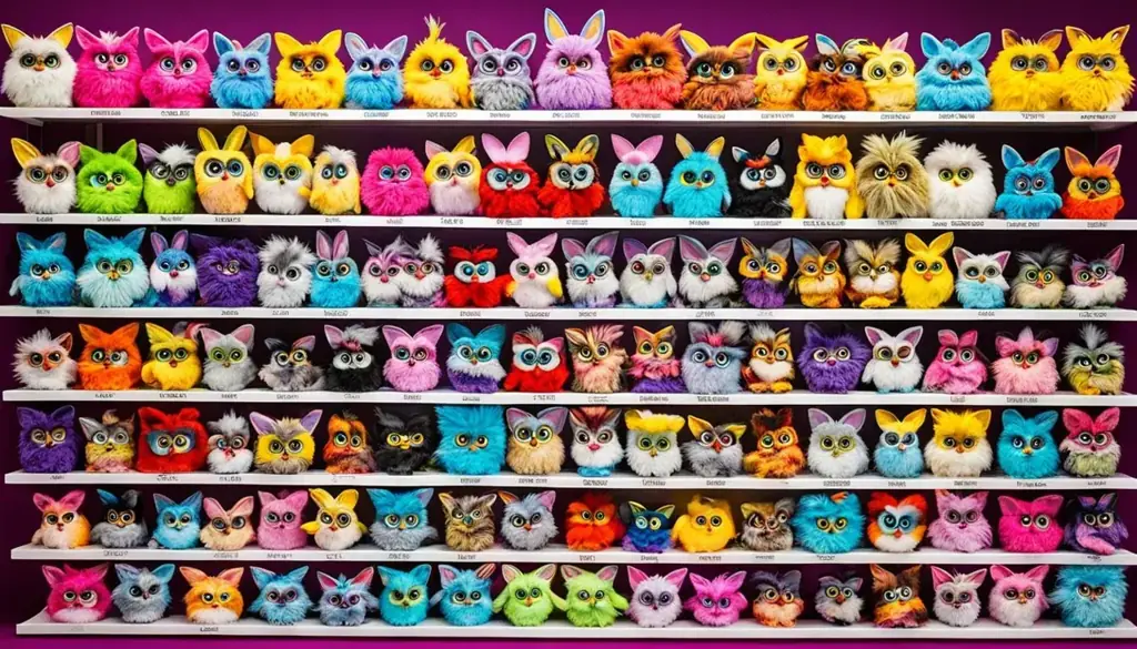 Furby Collector's Display