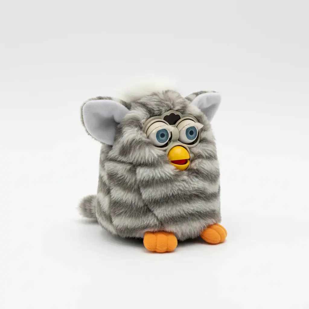 Common Furby model showing standard production collectible pricing