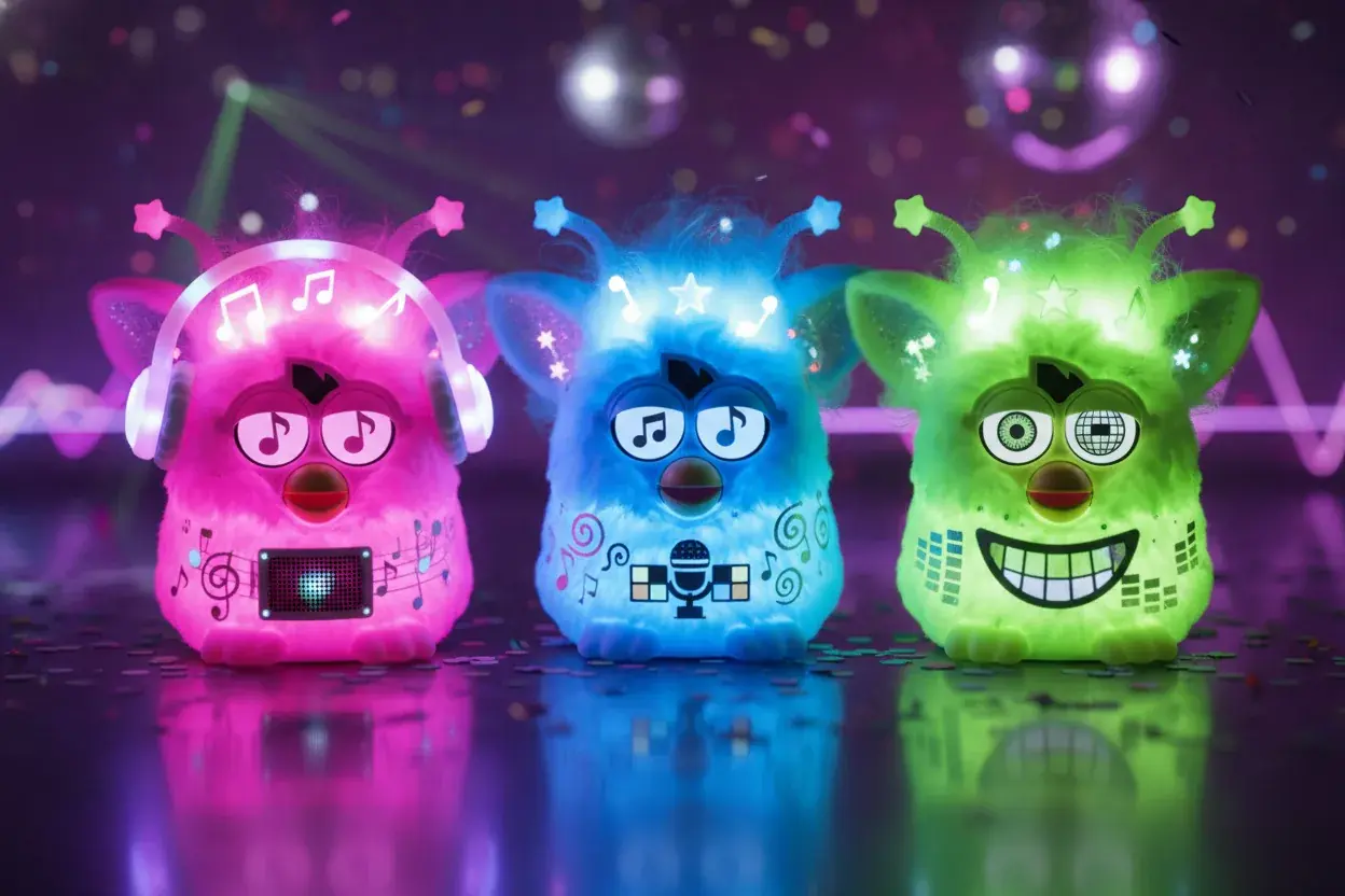 Furby Party Rockers smaller music-focused Furby toys