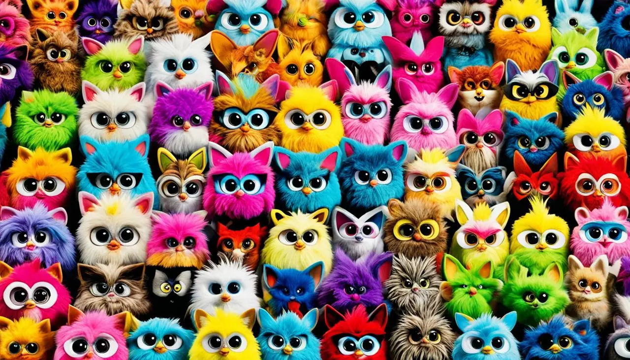 furby with knife