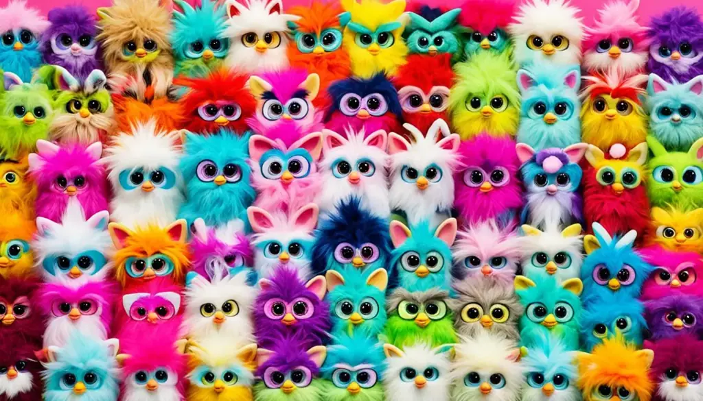 Long Furby assortment