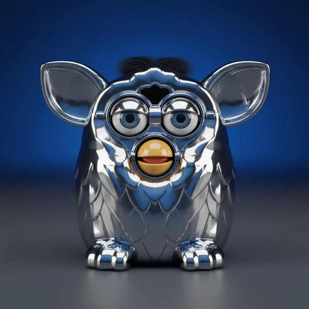 metallic edition original furby 1998
