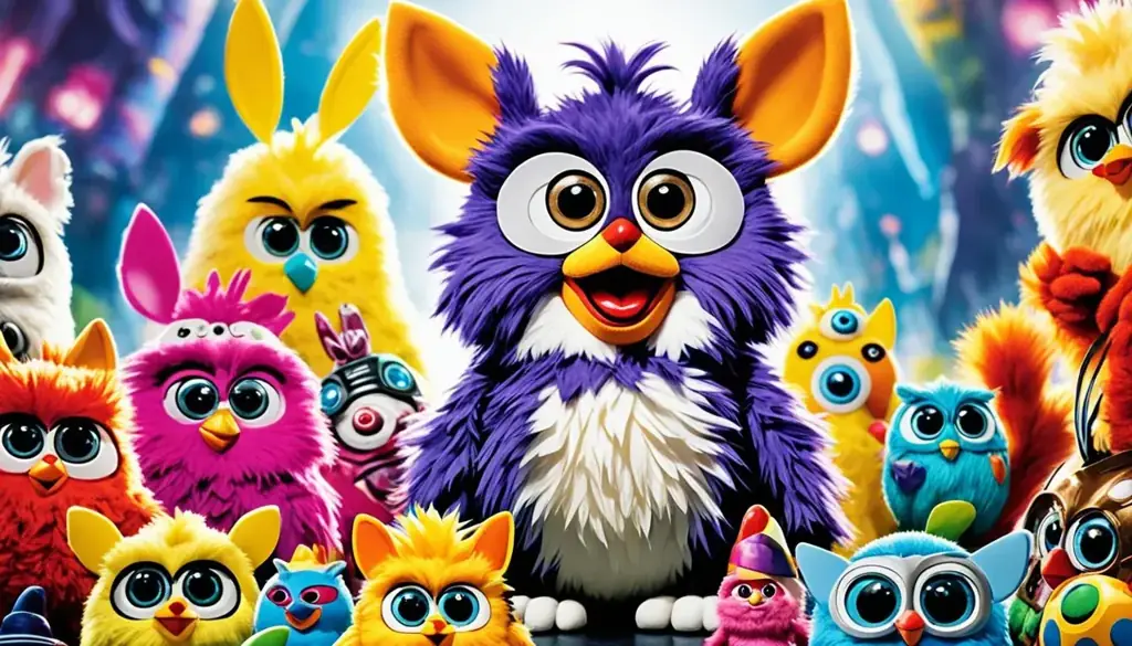 Gigantic Furby in Toy History