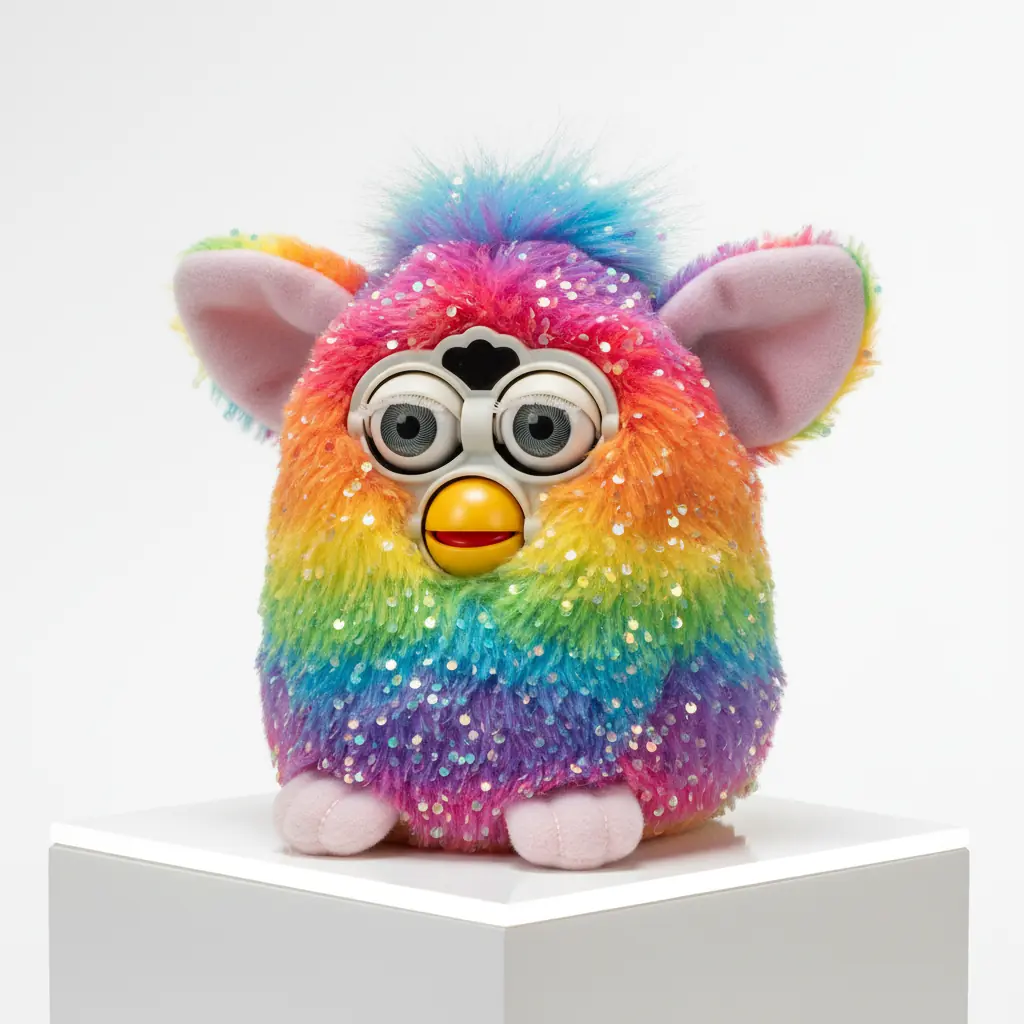 rainbow edition furby special release toy