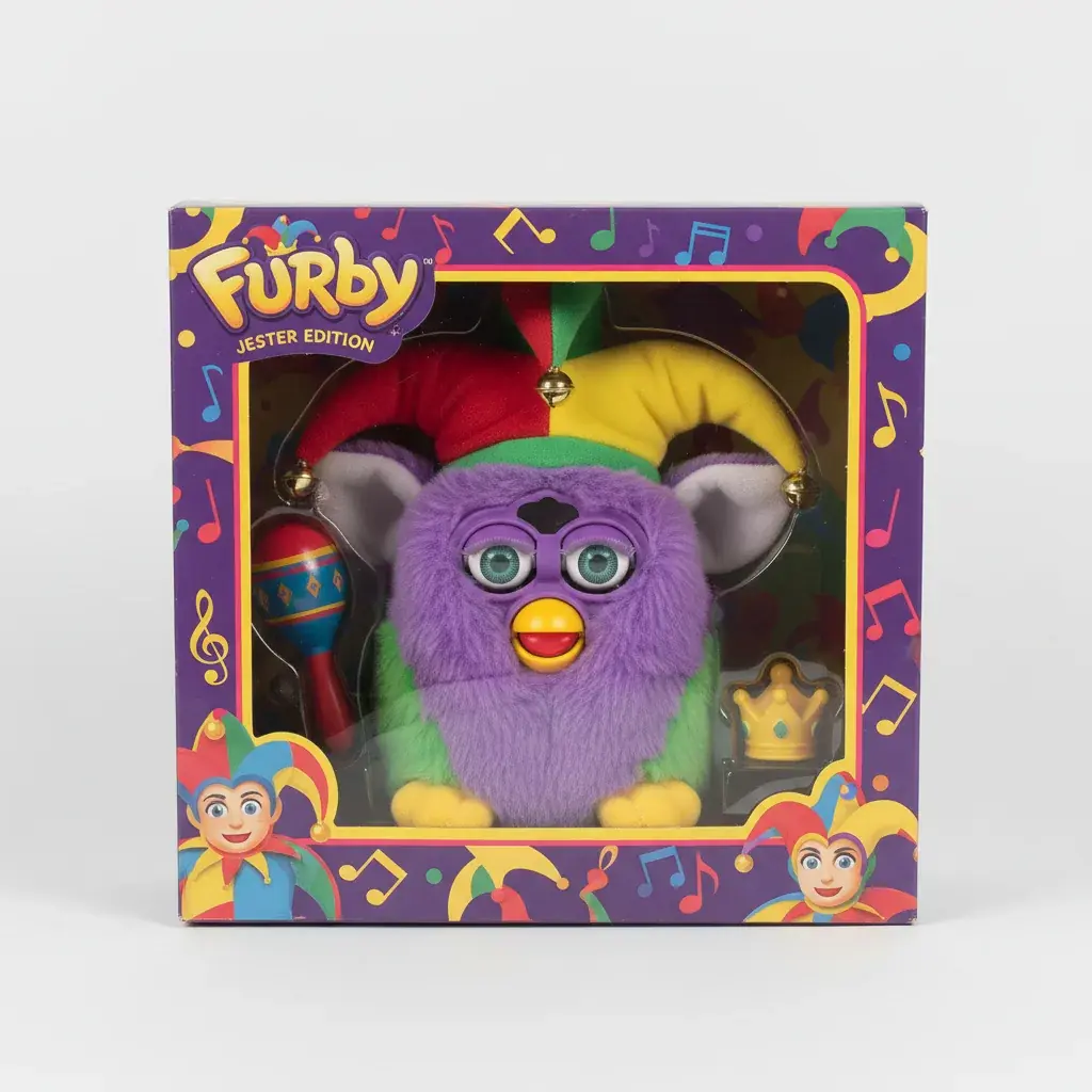 Jester Furby in mint condition original packaging