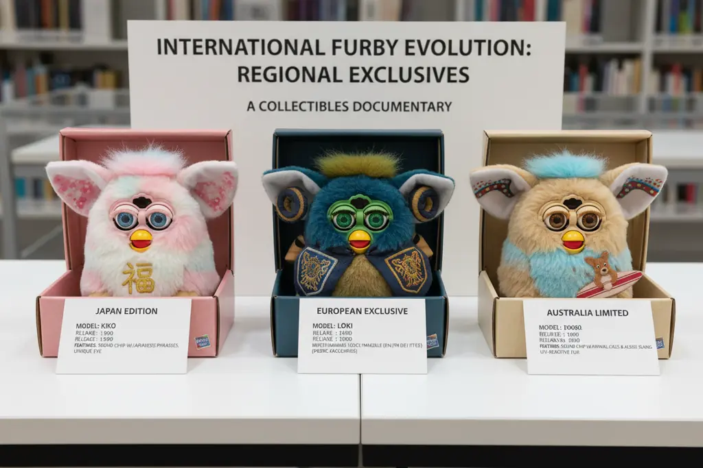 International regional exclusive Furby variations