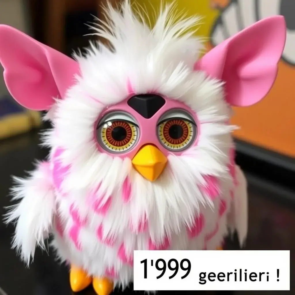 Original 1998 Furby with mechanical eyes Original 1998 Furby with mechanical eyes