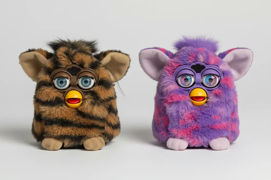 old Furby toy still functional showing durability