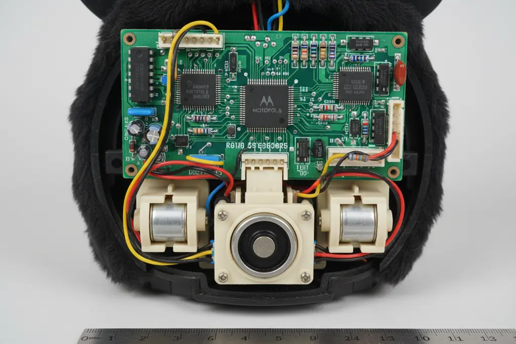 Internal electronics and circuit board of authentic rare Furby