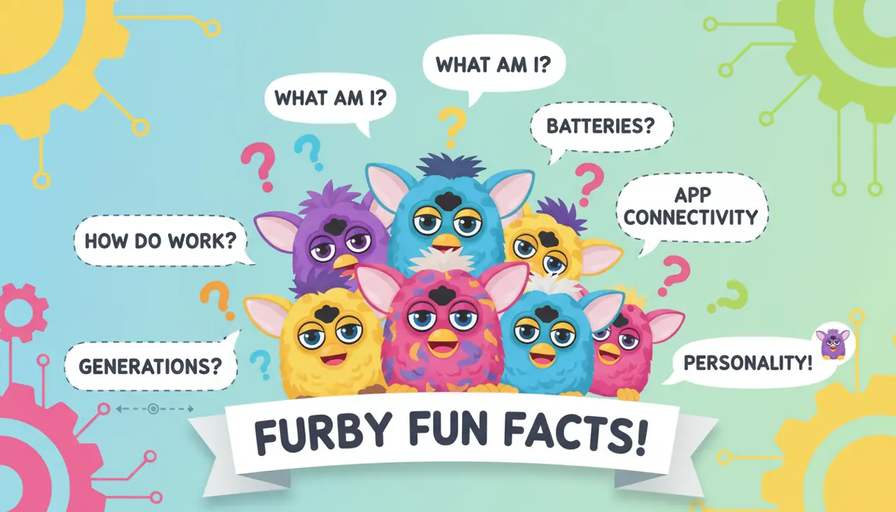 furby toy frequently asked questions illustration