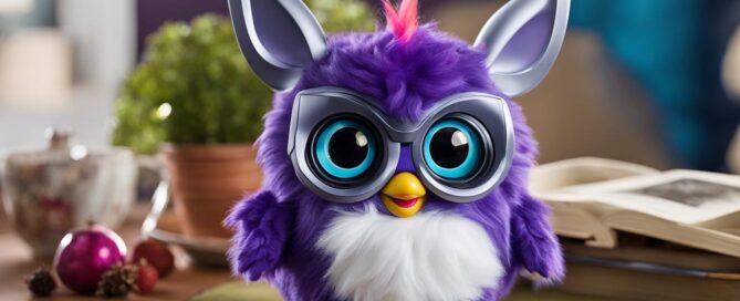 blue purple furby