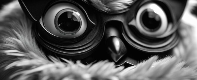 furby black and white